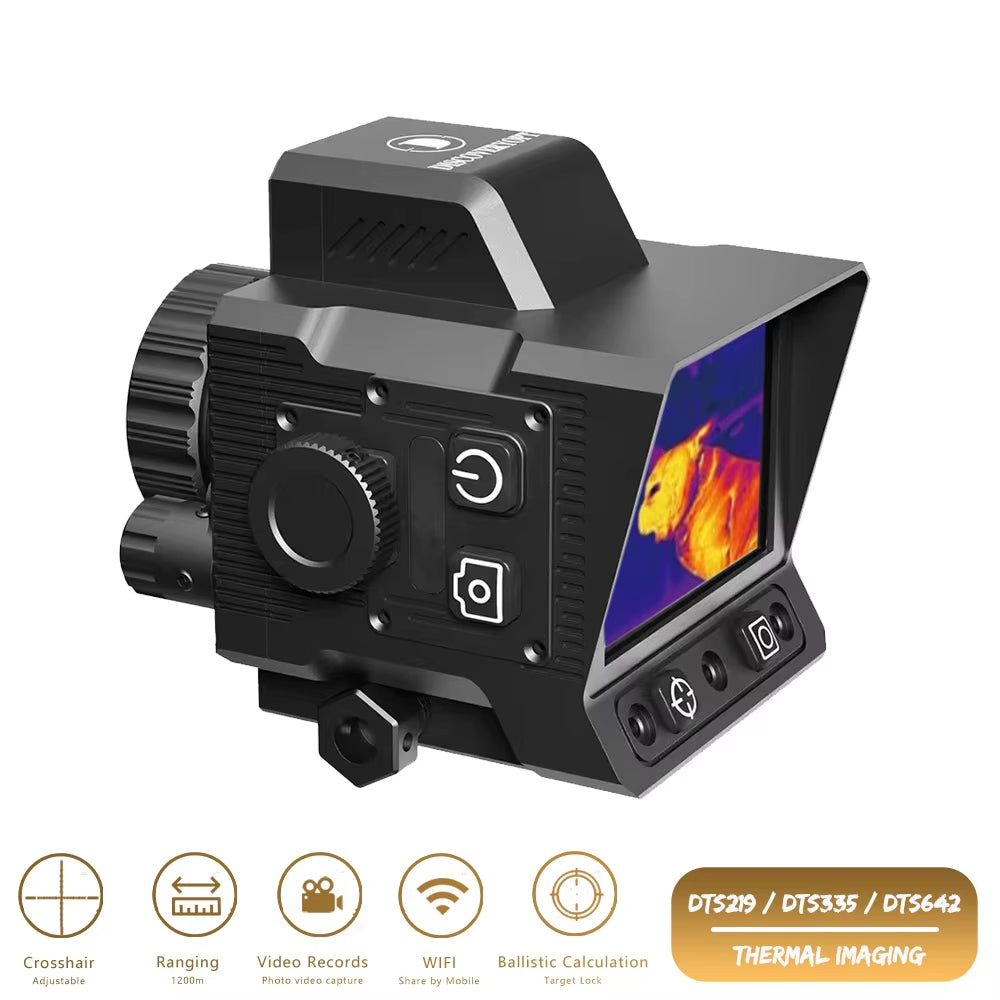Tactical Thermal Imaging Monocular with Reticle